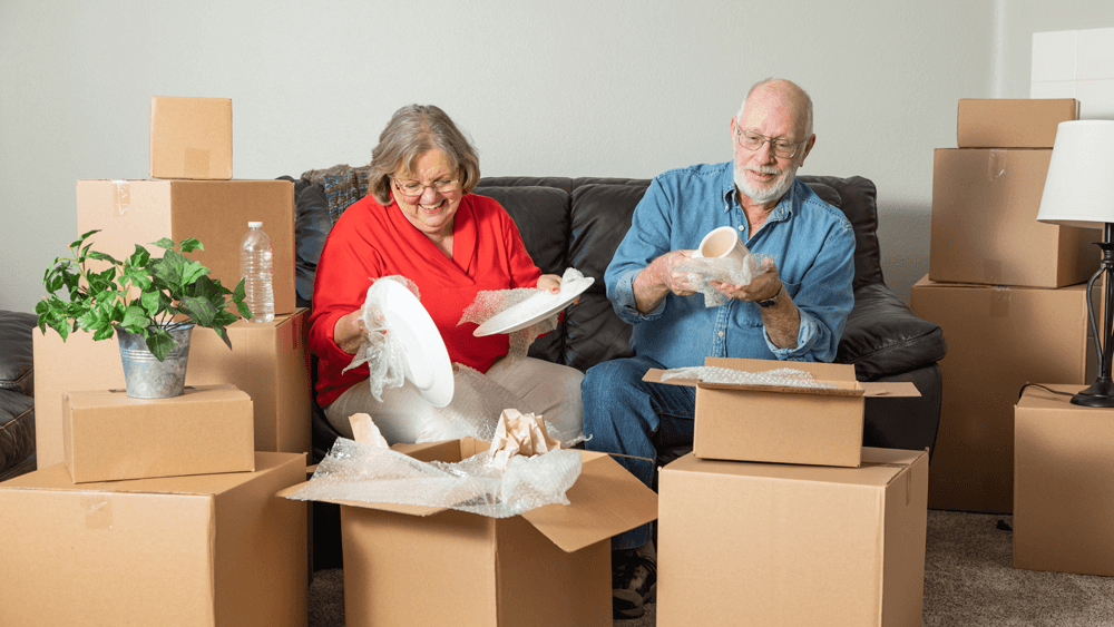 CRISTA Senior Living Blog Guide of Downsizing Hero Image